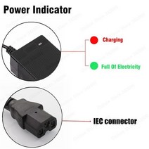 36 V 5A 리튬 전기 자전거 배터리 볼트 10S Ebike 스쿠터 이온 팬 DC 커넥터, [04] AU, 07 IEC_04 AU, 04 AU, 1개