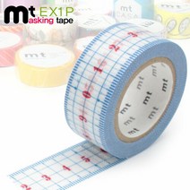 마스킹테이프 데코EX1P_EX1P96 눈금자 칼라테이프 데코테이프 종이테이프 종이마스킹테이프세트 디자인마스, EX1P96 눈금자