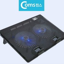 노트북 받침대 17인치 LG 삼성 MSI 기가바이트 ASUS HP 맥북 호환 쿨러 받침대 영상편집 버벅임 저하 게임 프레임 저하방지, 저소음 듀얼 대형 쿨링팬 노트북 쿨러패드 받침대, 상세페이지 참조
