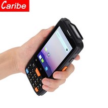 북스캐너 고속 가성비 스캐너 caribe android 8.1 pda 바코드 스캐너 2g ram 16g rom sd 카드 슬롯 지원 sim 카드 rfid nfc 리더 하니웰, 1일, 에게