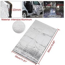계란판 Uxcell 5mm/8mm/10mm 50cm * 30cm 두꺼운 1.6sqft 자동차 단열 사운드 데드너 도로 소음 댐퍼 열 매트, [05] 10mm Aluminum