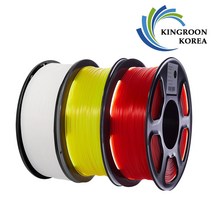 킹룬 공식 고품질 PETG 1.75mm 필라멘트 1kg, 레드