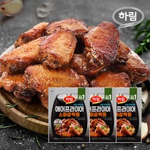 [냉동] 하림 에어프라이어 소이갈릭윙봉 400g 3개