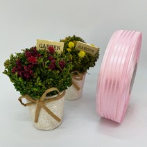 포장 리본 끈 제이제이리본 네줄오간디A15mm 25mm 40mm 20컬러 ( 길이 45M ) 공단리본, OA14