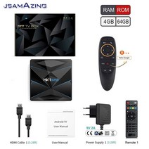 HK1 슈퍼 안드로이드 11.0 스마트 TV 박스 4GB 64GB RK3318 USB3.0 1080P H.265 4K 60fps 구글 플레이어 유튜브 넷플릭스 지원, [02] Eu 플매트 카펫 러그, [02] 2GB 16G G10S