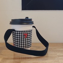 [DIY키트 패키지] 컵홀더 만들기 방수컵홀더 자유학년 바느질재료 실과수업재료, 핑크시바