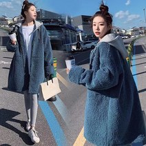 밀리마일 [밀리마일]부클후드레이어드롱점퍼