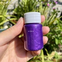 아크릴물감 금속 아크릴 페인트 동상 촛불 석고 착색 diy 손으로 그린 낙서 및 116, Flash purple