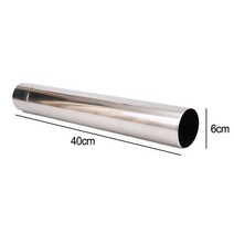 화목난로연통 20-40cm 스테인레스 스틸 스토브 파이프 연도 굴뚝 연장 튜브 야외 캠핑 목재 화재 난방 배기 F, 03 40cm