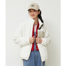 SPAO [리젠서울]루즈핏 퍼플리스 포켓 집업_SPFZC4TU02