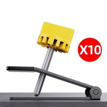 오토레벨기 자동 측량 미니 양방향 레이저 레벨기 수평기 줄 자 삼각대 수동 타일 25, 10개