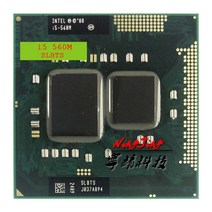 노트북 프로세서 인텔 코어 i5 560m i5 560m slbts 2 6GHz 듀얼 코어 쿼드 스레드 CPU 프로세서 3w 35w 소켓 g1rpga988a