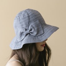 루루백 자외선 차단모자 나들이모자 돌돌이썬캡 와이어 챙모자 여름 모자 벙거지모자 + 머리끈증정