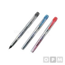 플래티넘 뉴 프레피 만년필 0.3mm 청색, 없음