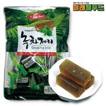 [미래웰푸드] 일광제과 녹차제리 300g 녹차맛 한가득 젤리 간식 군것질 주전부리, 14g