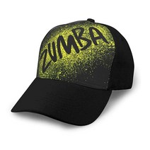I Love Zumba 남성 및 여성용 모자 곡선형 챙 야구 모자 더운 날씨 달리기 테니스 및 골프용 볼 캡 Black4., Black6