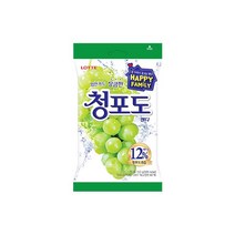 롯데 [캔디]청포도 캔디 153g 맛있는 달콤한간식 사무실간식 아이들간식, 2개