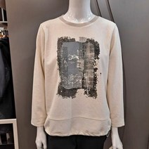 이랜드 [모스코나]반짝이나염배색긴팔티블라우스MOLA22TA6 NC중앙로역점_