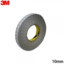3M 9080 부직포 양면테이프 10mm x 50M, 없음