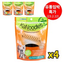포켄스 강아지 입냄새제거 양치껌 카누들 M 170g (유통 23.2.22), 4개