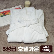 샤워가운 프리미엄 호텔 40수 면 커플 목욕 가운, 40수 프리미엄 호텔 샤워가운, L