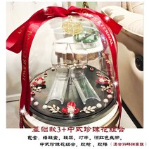 웨딩 슈즈 구두 투명 케이스 유리돔 글라스돔 프로포즈 장식 진열, I