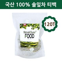 국내산 솔잎 차 티백 100% 말린 건조 소나무 잎 솔순 분말 가루 티 비타민 항산화 테르펜 터미놀렌 루틴 혈관 혈행 체지방 복부 뱃살 관리, 2개