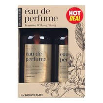 샤워메이트 오드퍼퓸 자스민 & 일랑일랑 바디워시, 2입, 800ml