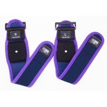 EoZ VR 트래커용 스트랩 세트 손목 팔꿈치 발등 VRChat 22cm~28cm 일본발매, 퍼플(VRChat)