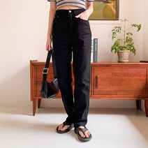 네쥬 여성 여름 일자 와이드 코튼 기본 캐주얼 팬츠