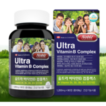 노블 울트라 비타민 B콤플렉스 (1 200mg x 90정)