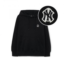 베이직 스몰로고 오버핏 후드티 NY Black 3AHDB0131 50BKS