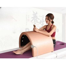 온열돔 피부샵 온열기 사우나 열돔 바이오돔 디톡스, 금색 그림 색상