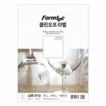 클린오프라벨(LDR-311210매12칸), 본상품선택