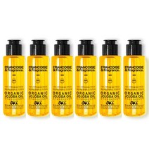 몸신 비정제 유기농 골드 호호바오일 100ml, 6개