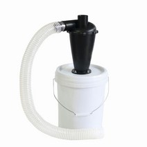 싸이클론 집진기 건물 산업용 앰프용 필터 진공 청소기 가정용 진공 청소기 분리기, 사이클론 kit2 1m 튜브