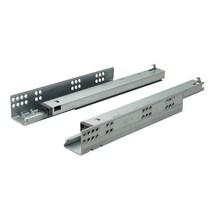 3단 언더 댐퍼 레일 SL 서랍레일 서랍장, 언더레일(3단댐퍼)SY400