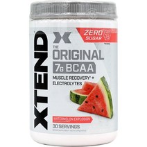 Xtend 엑스텐드 BCAA 수박맛 30서빙 류신 글루타민 필수 아미노산, 1개
