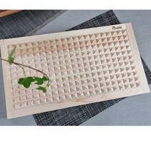 우드리아 발지압판 발바닥 지압기 편백 나무, 피라미드 대형