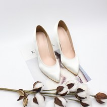 새틴 웨딩슈즈 스몰 빅사이즈 주문제작 7cm (210-265mm)