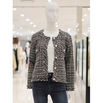 ab.f.z (AK PLAZA) [AK백화점][ab.f.z] 진주버튼노카라트위드자켓 (KSW3HJ03I)