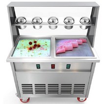 이탈리아 젤라또 수제 아이스크림 머신 철제 냉동고, 5구 젤라또 냉동고