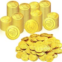 할로윈 동전초콜릿 200개 코인초콜릿 대용량 유치원 과자 어린이집 초코 간식, 골드