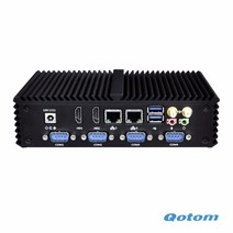 산업용 컴퓨터 PC oem 6 com 팬리스 미니 qotom-q330p 코어 i3-4005u(1.80 ghz haswell) rs485 vga 옵션, 8기가 램 256기가 SSD, 질문 4