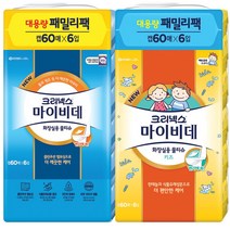 크리넥스 마이비데 물티슈(성인 키즈) 캡 60매 X 6입 코스트코, 키즈