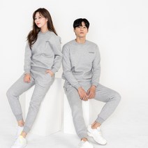 [W.T.MOUNTAIN] 국내생산 기모 맨투맨 트레이닝복 세트