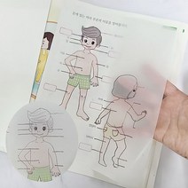 B5 사이즈 대형 투명 점착 메모지 스티키노트, B5투명점착메모지(30매)