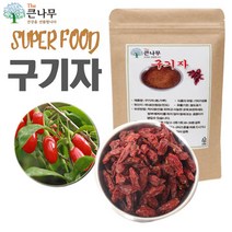 The큰나무 국산 청양 진도 구기자 원물 건구기자 100g, 1팩