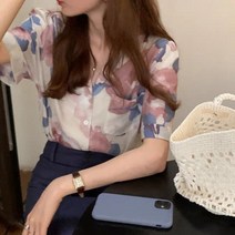 여자 셔츠 블라우스 큰 패턴 루즈핏 캐주얼 이일화 여성 남방 홈쇼핑 구름 펀칭 손예진 린넨 한소희 체크 고방 목프릴 정장 긴팔