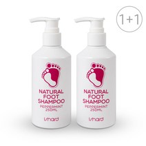 아이샤드 네츄럴 풋샴푸 250ml 발냄새 제거 없애는법 발샴푸, 1개, 2개
